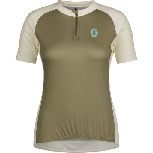 Foto de SCOTT Maillot de Manga Corta Mujer - Endurance 20 - hay green/cotton white