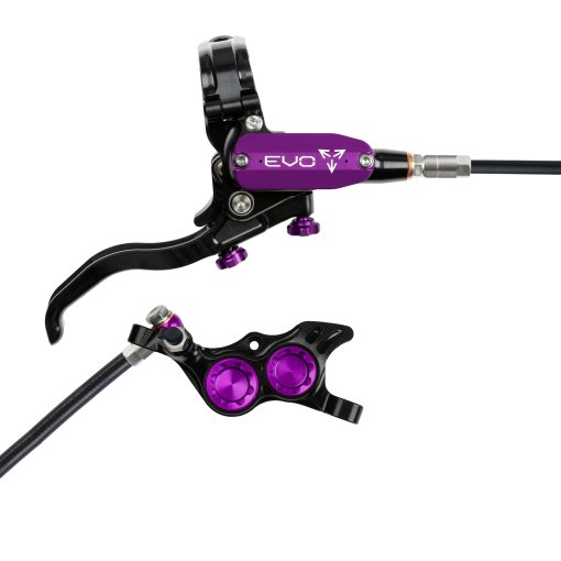 Foto de Hope Freno de disco Tech 4 EVO TR4 - negro/morado - Palanca a la derecha