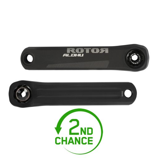 Productfoto van Rotor ALDHU 24 Crankarmen - zwart - B-Keus