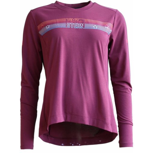 Foto de Zimtstern Maillot Manga Larga Mujer - TrailFlowz MTB - Windsor Wine