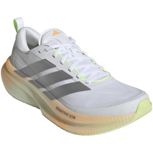 Produktbild von adidas Supernova Glide Laufschuhe Herren - white/matte silver/signal green KJ4421