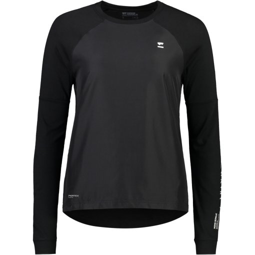 Produktbild von Mons Royale Tarn Merino Wind Fahrradtrikot Damen - black