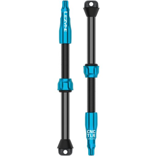 Productfoto van Lezyne CNC Pro Tubeless Ventiel - 80 mm - blauw
