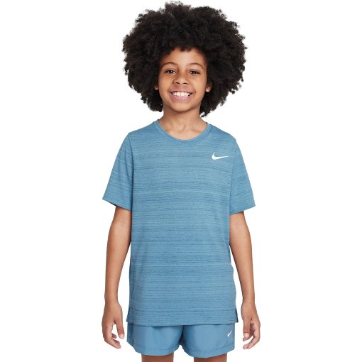 Foto de Nike Camiseta Niños - Dri-Fit Miler - smokey blue DD3055-006