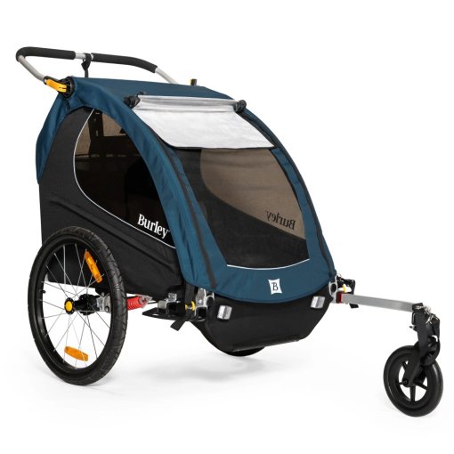 Immagine prodotto da Burley Rimorchio per Biciclette - Encore X per 1-2 Bambini - pacific blue/black