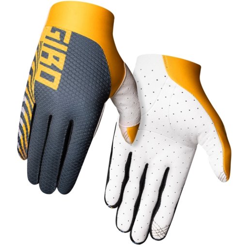 Foto de Giro Guantes Ciclismo Hombre - Trixter - dark shark/spectra yellow