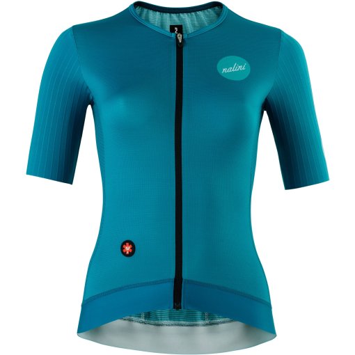 Productfoto van Nalini Skinfluid Bike Jersey Vrouwen - petrol 4250