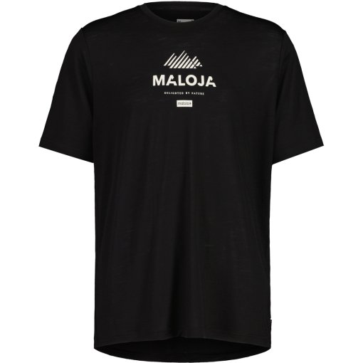 Kuva tuotteesta Maloja KalmbergM. Miesten t-paita - deep black 8833