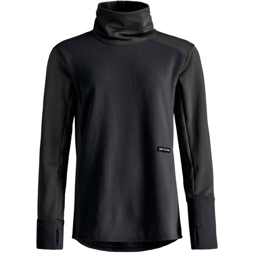 Picture of Ortovox Fleece Cord Longsleeve Women - black raven