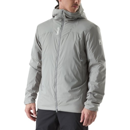 Picture of Millet Bossons 100 Hooded Thermal Jacket Men - Granite