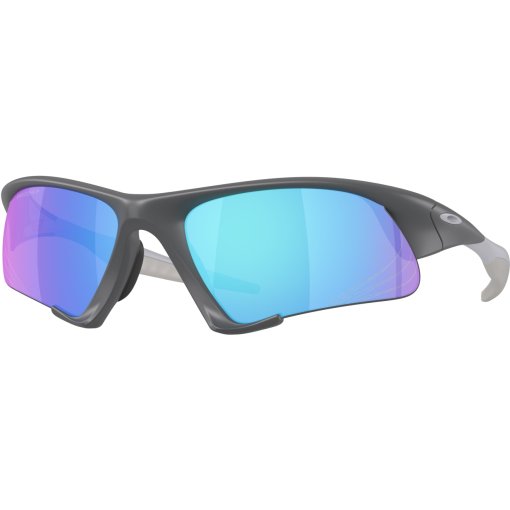 Photo produit de Oakley Suture Jacket Lunettes - Matte Carbon/Prizm Sapphire Polarized - OO9532-0264