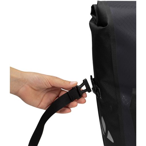 Vaude Aqua Back Plus Bike Pannier (rec) (Pair) - 2x25.5L - black