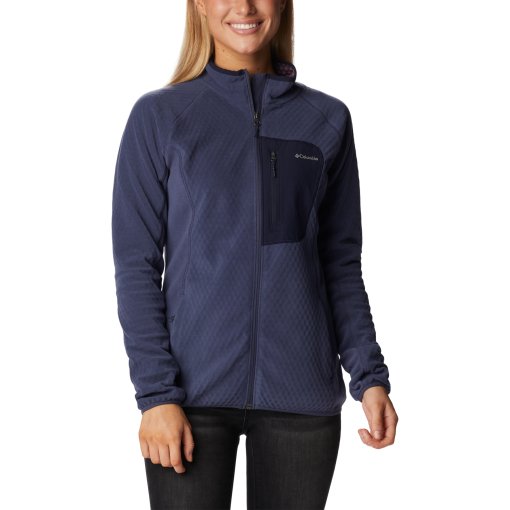 Immagine prodotto da Columbia Giacca Donna - Outdoor Tracks Full Zip - Nocturnal/Dark Nocturnal