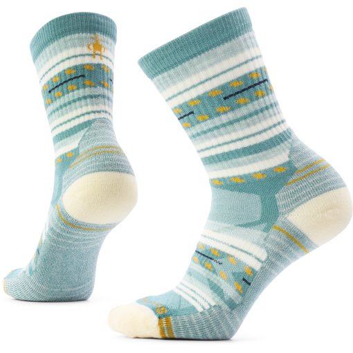 Slika izdelka SmartWool Light Cushion Margarita Crew Pohodne nogavice za ženske - Q65 dusty teal