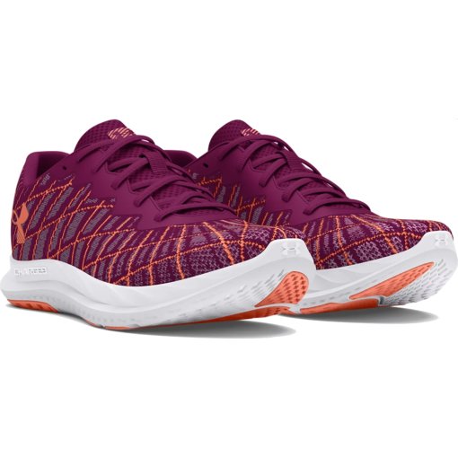 Foto de Under Armour Zapatillas de Running Mujer - UA Charged Breeze 2 - Purple Gemini/Flare Orange/Flare Orange