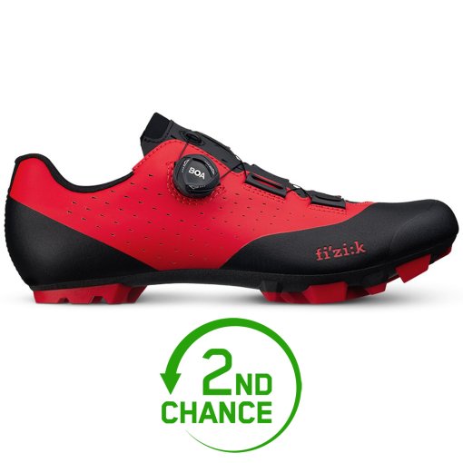 Picture of Fizik Vento Overcurve X3 MTB Shoes Men - red/black - 2nd Choice