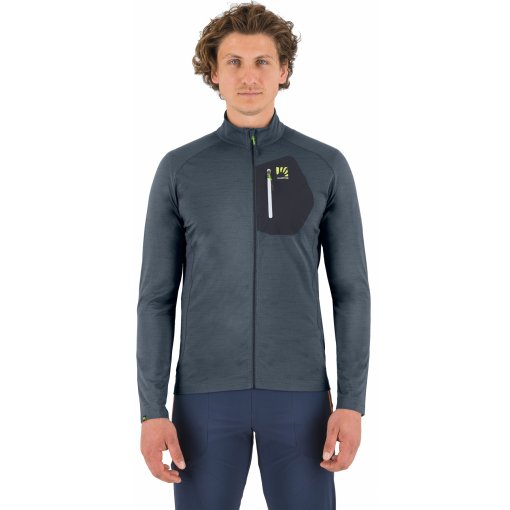 Foto de Karpos Chaqueta Polar Hombre - Pomedes Tech Full-Zip - dark slate