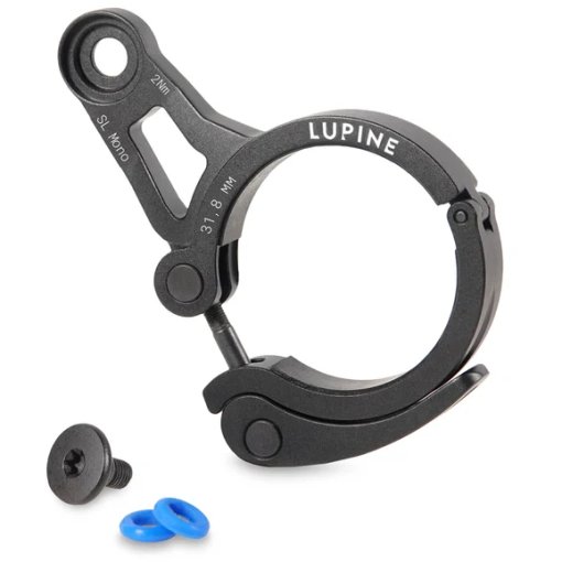 Immagine prodotto da Lupine Supporto Manubrio a Sgancio Rapido per Testa Lampada SL Mono - 31.8mm