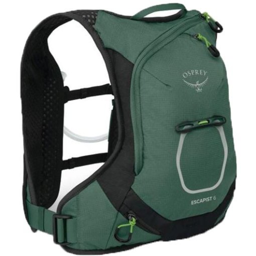 Photo produit de Osprey Sac à Dos + 1.5L Système d&#039;Hydratation - Escapist Velocity 6 - L/XL - Tundra Green/Botanica