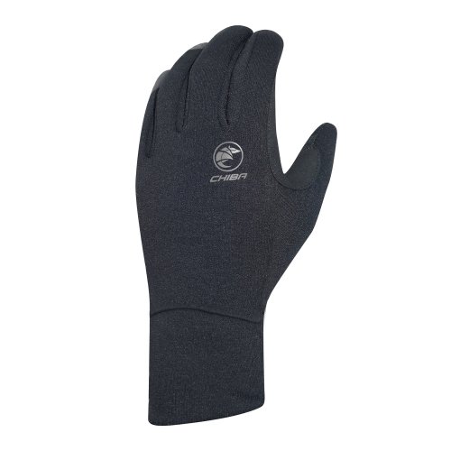 Foto de Chiba Guantes Ciclismo - Polarfleece - negro