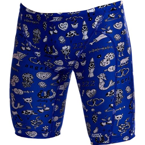 Produktbild von Funky Trunks Training Eco Jammers Badehose Jungen - Scratchy