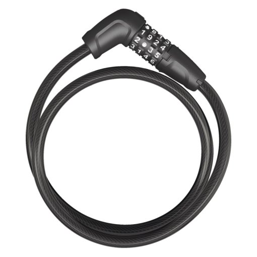 Zdjęcie: ABUS Numerino 5410C 85cm Linka zabezpieczająca - czarny