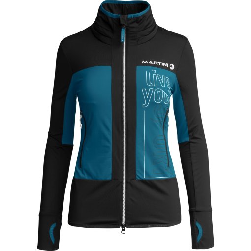 Foto de Martini Sportswear Chaqueta Mujer - Non Stop 2.0 Midlayer - deep sea/black