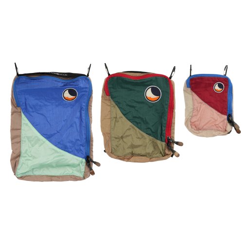 Produktbild von Ticket To The Moon Travel Cube Packtaschen Set inkl. 6 Karabiner - Unique Edition