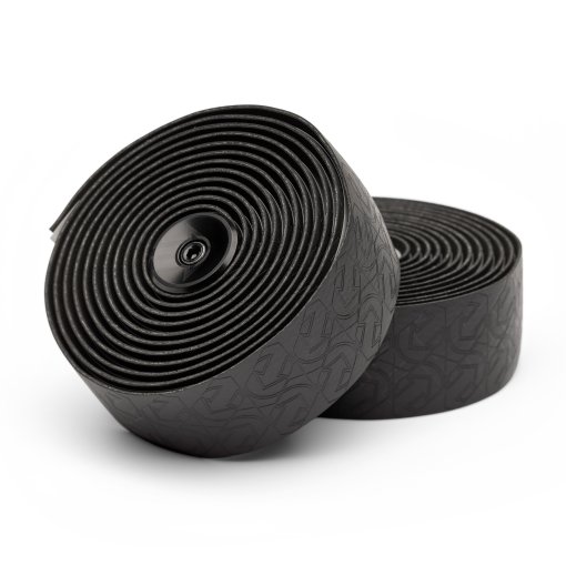 Photo produit de PRO Peaked Ruban de Guidon - Team | PU (gaufrage 3D) - noir