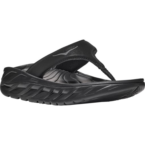 Foto de Hoka Chanclas Mujer - Ora Recovery Flip - negro / dark gull gray