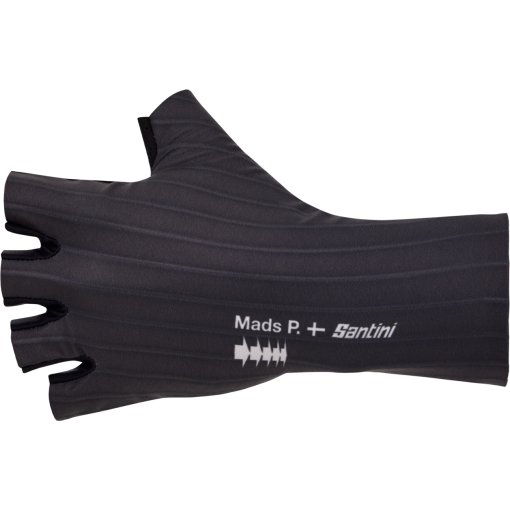Image of Santini Mads Pedersen Momentum Series Aero Gloves MA371AERMADSS - black NE