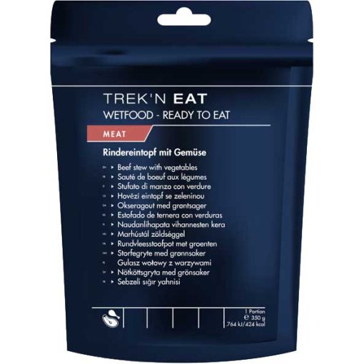 Billede af Trek&#039;N Eat Okseragout med grøntsager - Wetfood - 350g