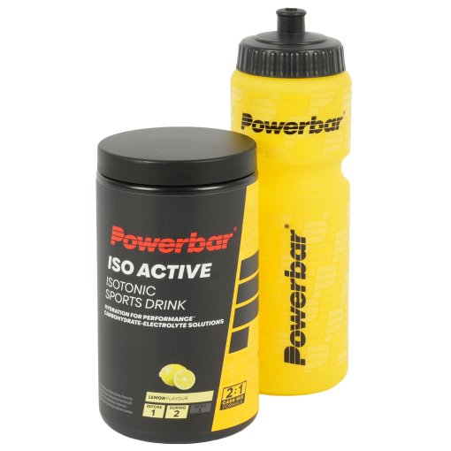 Picture of Powerbar IsoBottle OnPack - Isoactive Sports Drink 600g + Bottle 750ml