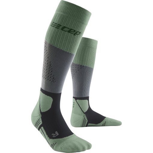 Foto de CEP Calcetines de Compresión Hombre - Max Cushion Hiking Tall - grey/mint