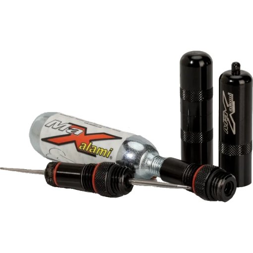 Immagine prodotto da MaXalami Kit di Riparazione Tubeless + Pompa CO2 - PlugN&#039;Blow DUO