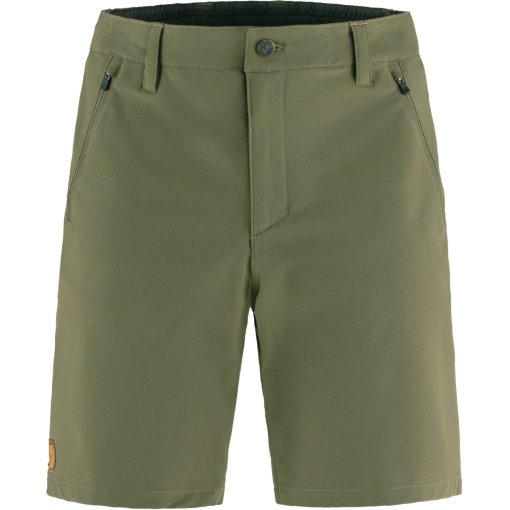Foto de Fjällräven Pantalon corto Hombre - Abisko Trail Stretch - laurel green