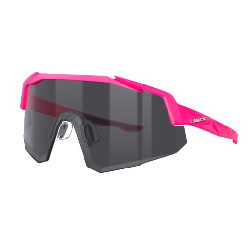 Photo produit de Supacaz Lunettes Orbitron Photochromatik - Matte Neon Pink | Photochromatik Lazer Lens