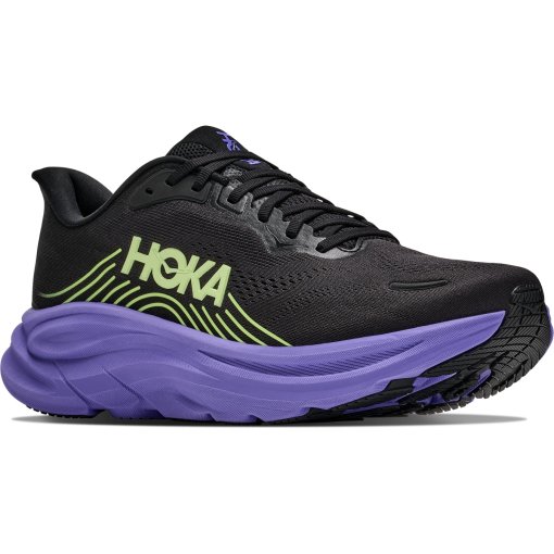 Produktbild von Hoka Clifton 11 Laufschuhe Herren - black / neon yuzu