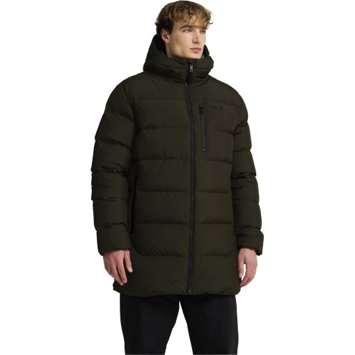Kuva tuotteesta Jack Wolfskin Colonius Miesten untuvatakki - obsidian moss