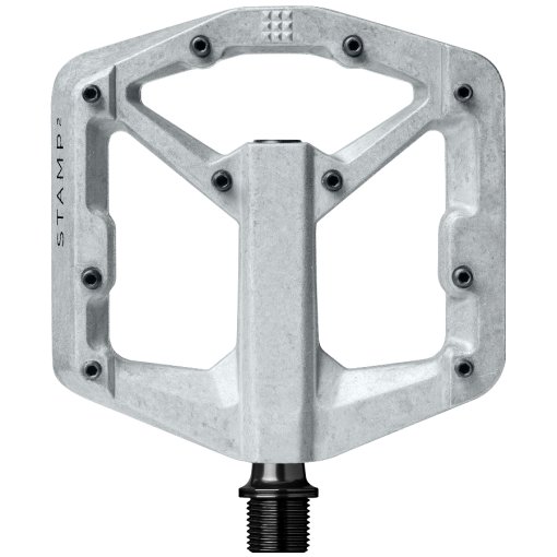Foto de Crankbrothers Stamp 2 Flat Pedal - small - raw silver