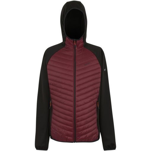 Foto de Regatta Chaqueta Híbrida Hombre - Andreson - Dark Maroon/Black ZR0