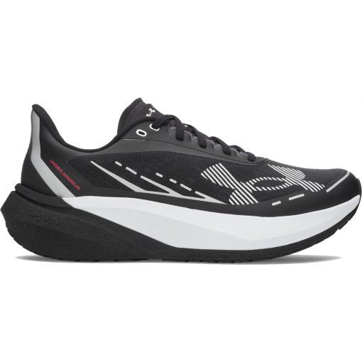 Photo produit de Under Armour Chaussures Running Homme - UA Velociti Distance - Black/Black/White