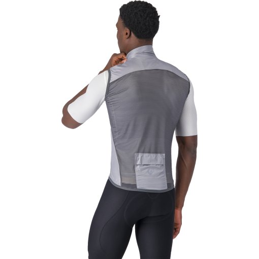 Castelli Aria 2 Vest Men - silver grey/dark grey 870 | BIKE24