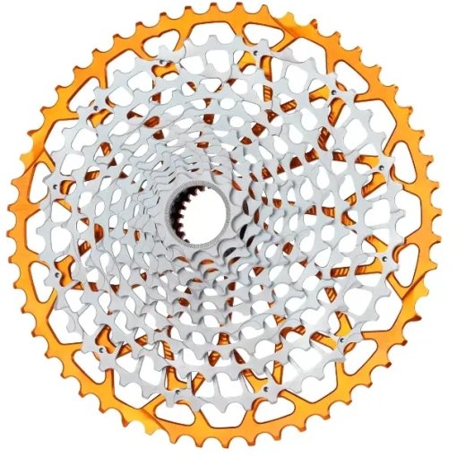 Productfoto van Garbaruk Gen2.0 MTB-cassette - Micro Spline | 12-voudig | 10-52T - oranje
