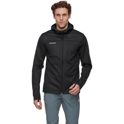 Photo produit de Mammut Veste Softshell à Capuche Homme - Ultimate VIII - noir