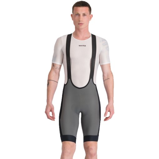 Foto de Sportful Culotte Corto con Tirantes Ciclismo Hombre - Supergiara 2 - 125 Gun Metal / Black