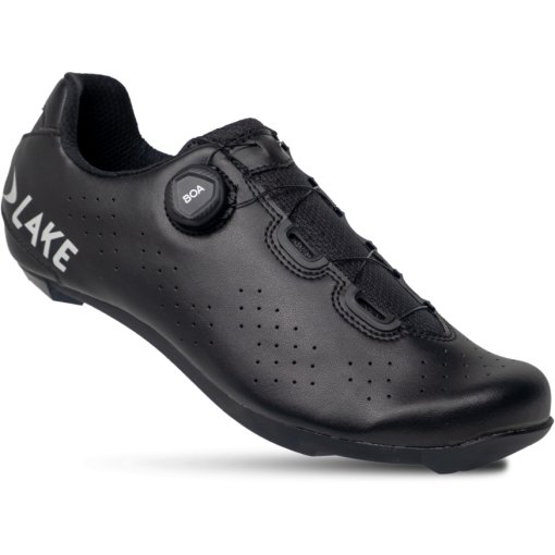 Photo produit de Lake Chaussures Vélo Route Homme - CX178 - noir/argenté