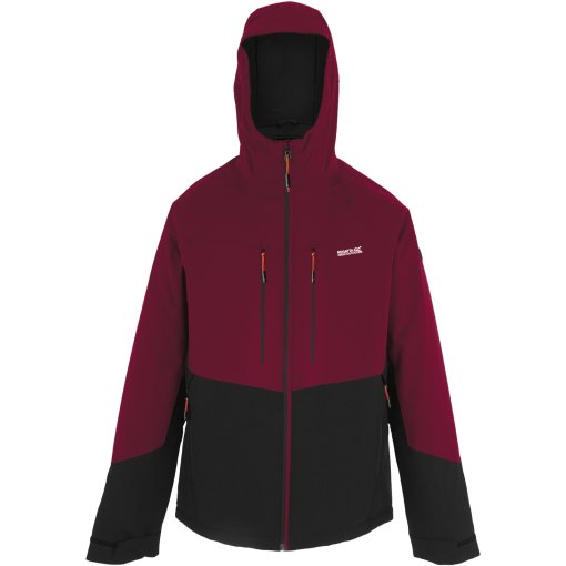 Foto de Regatta Chaqueta Acolchado Hombre - Highton Stretch - Dark Maroon/Black ZR0