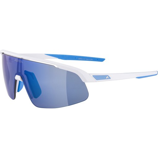 Foto de Alpina Turbo Pro Gafas para niños - white matt/blue mirror