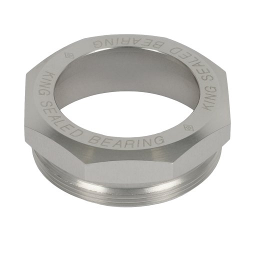 Productfoto van Chris King GripNut Headset -borgmoer Lock Ring - 1 1/8&quot; - zilver - Sotto Voce